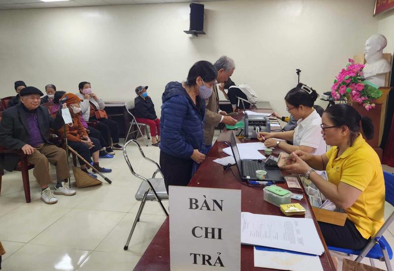 Lịch chi trả lương hưu gộp 2 tháng nhân dịp Tết Nguyên Đán