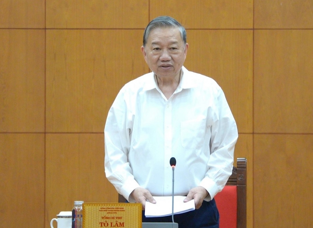 Tổng B&iacute; thư T&ocirc; L&acirc;m: T&aacute;i cơ cấu nền kinh tế, n&acirc;ng cao vị thế doanh nghiệp Việt trong chuỗi gi&aacute; trị to&agrave;n cầu