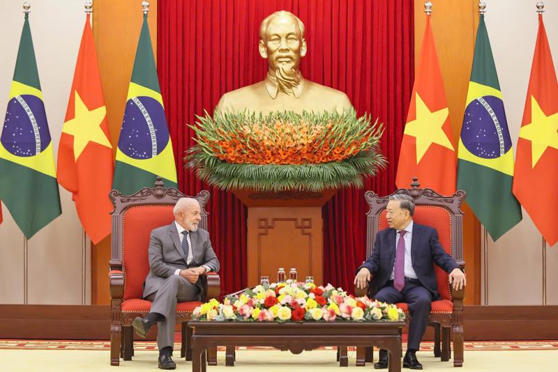 Tăng cường hợp tác Brazil - Việt Nam trên tất cả các kênh