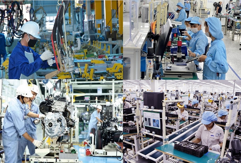 PMI vượt trên 52 điểm, ngành sản xuất Việt Nam tăng trưởng bất chấp tác động thuế quan của Mỹ