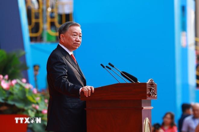 Diễn văn của Tổng Bí thư Tô Lâm tại Lễ kỷ niệm 50 năm Ngày Giải phóng miền Nam, thống nhất đất nước